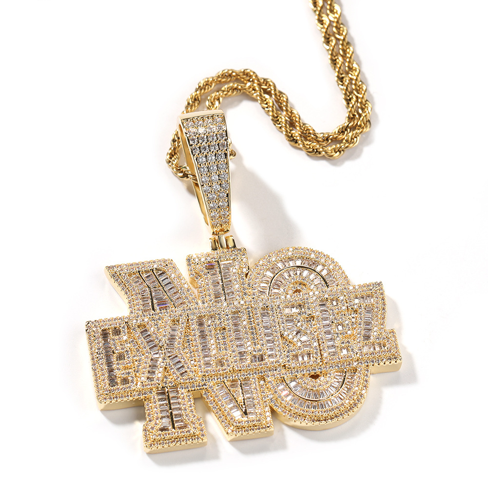 Niche Design Alphabet Hip-hop  - огляд і ціна Men Accessories Singapore