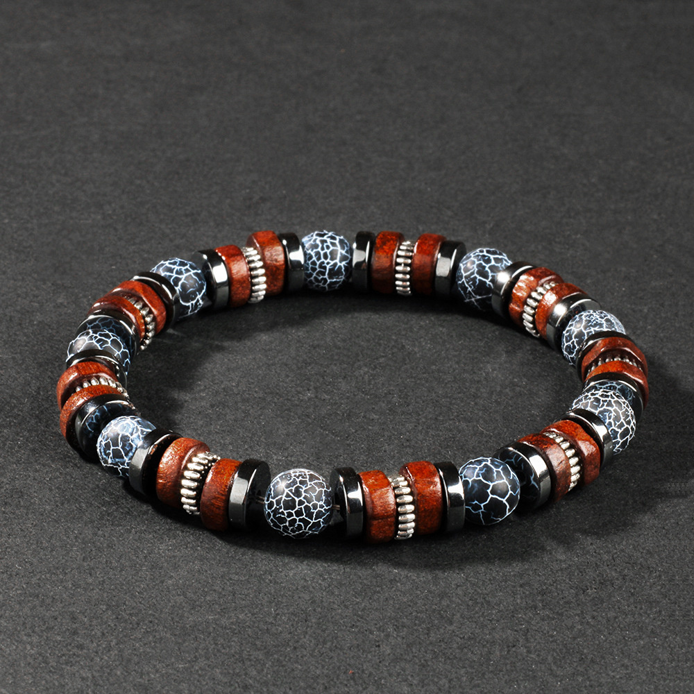 Hot Sale Men natural stone woo - огляд і ціна Men'S Accessories Jewelry Sale