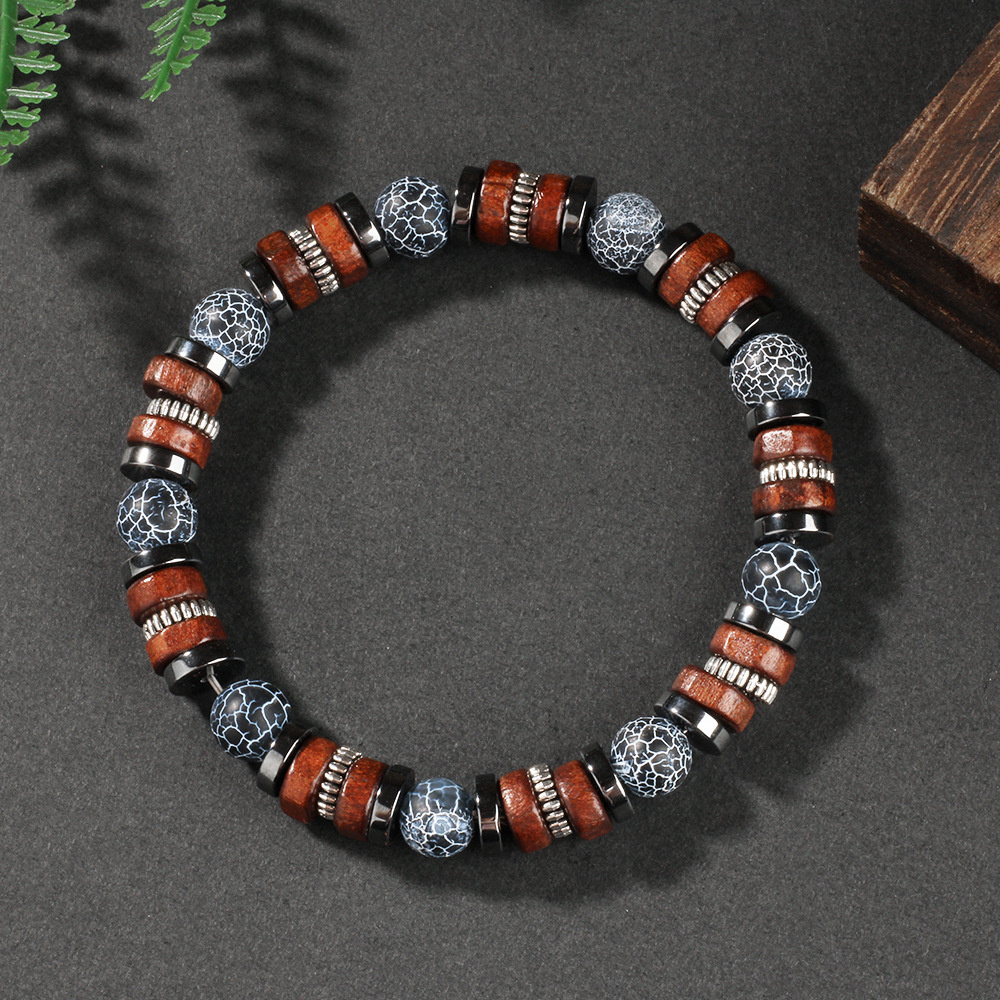 Hot Sale Men natural stone woo - огляд і ціна Men'S Accessories Jewelry Sale