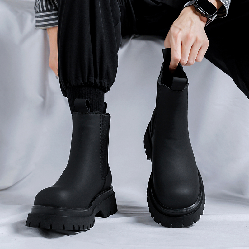 2026 Platform Black High Top B - огляд і ціна Men'S Accessories Leather