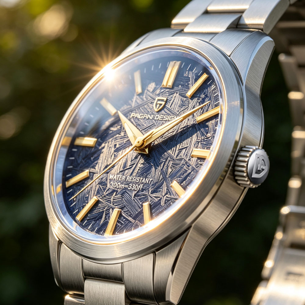 PAGANI DESIGN 40MM Men Quartz  - огляд і ціна Men Accessories Jewelry