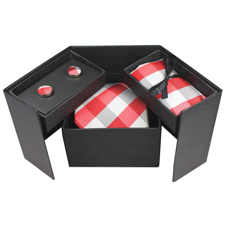 GUSLESON Tie Set Hanky Cufflin - огляд і ціна Neck Tie Set Box