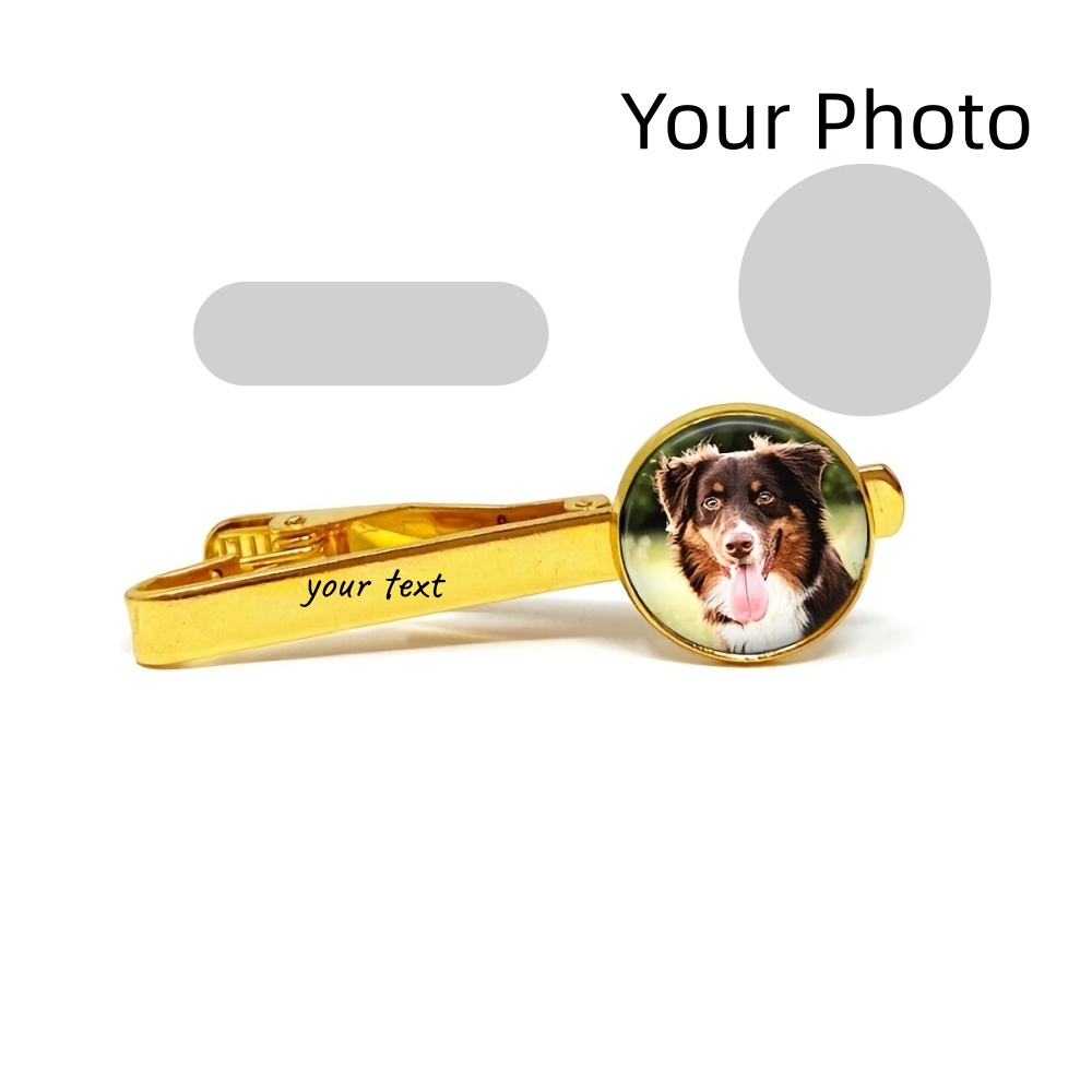 Custom Photo Engraved Text Tie - огляд і ціна Men Accessories For Wedding