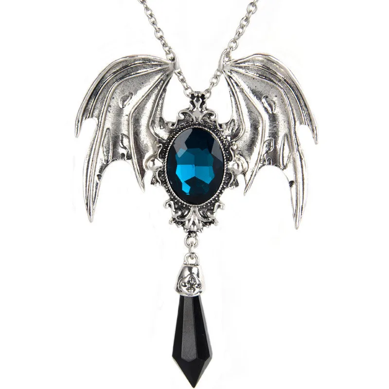 Bat Necklace Women Men Gothic  - огляд і ціна Men'S Accessories Jewelry Sale